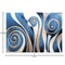 Flash Furniture 5x7 Blue and Beige Swirled Pattern Area Rug ACD-RGRUL4-57-BL-GG - alternate 7